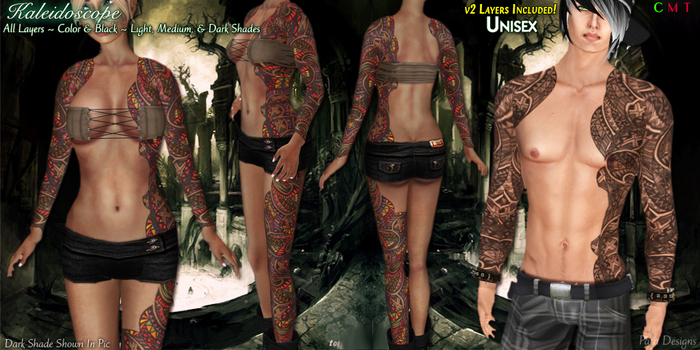 ::Para Designs:: Kaleidoscope Tattoo