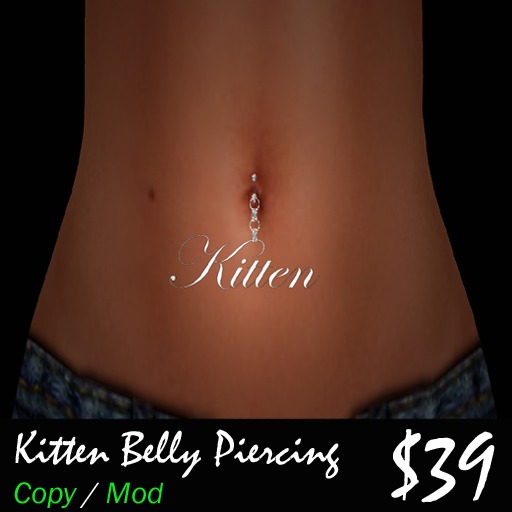 (SB) Kitten Belly Piercing