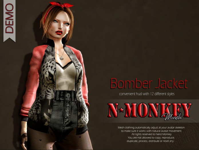 .::[NerdMonkey] - [Bomber Jacket DEMO]::. 