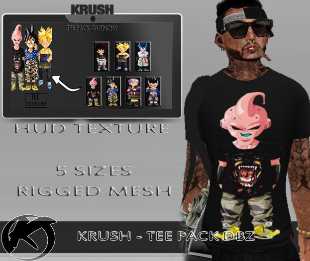KRUSH - TEE PACK DBZ VENCHY
