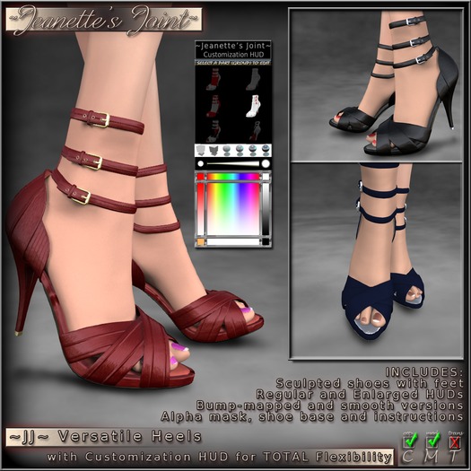 ~JJ~ Versatile Heels
