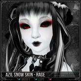 =^.^= Curious Kitties Gothic Fuzz - Azil Snow Skin - Rage
