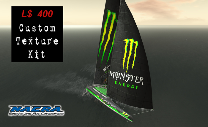 "::::!M-E!::::" Textures for the (TMS) Olympic Class Catamaran 