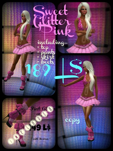 SWEET GLITTER PINK