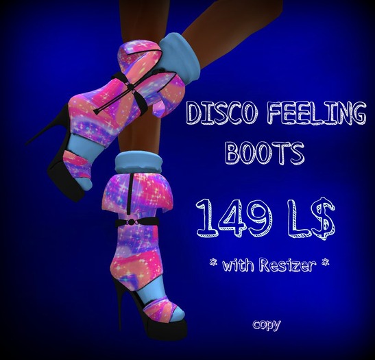 DISCO FEELING BOOTS
