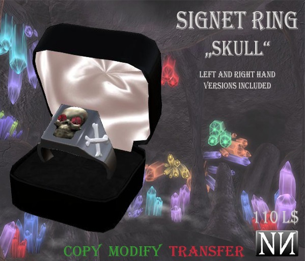 Norbo's Signet Ring: Onyx & Diamond
