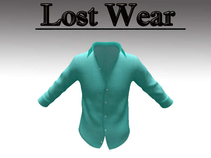 -LW- Linen Shirt  Fresh Blue