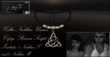 Celtic Necklace Unisex Box (script receive)