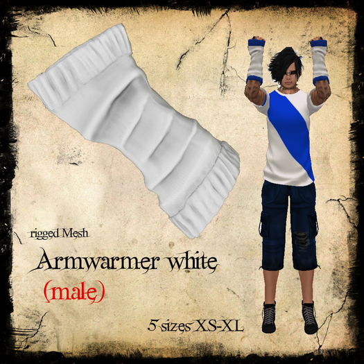 ::Chalys:: Armwarmer  black DEMO all Colours