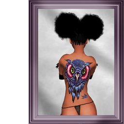 hand made tattoo - AWOL!