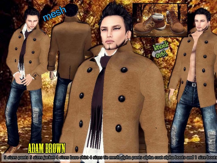 ..::Knockout!..:: ADAM BROWN MESH MEN