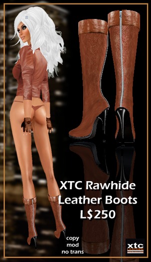 XTC Leather Boots - Rawhide