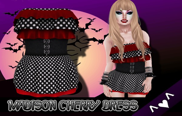 ^v^DRBC^v^Madison Cherry Dress