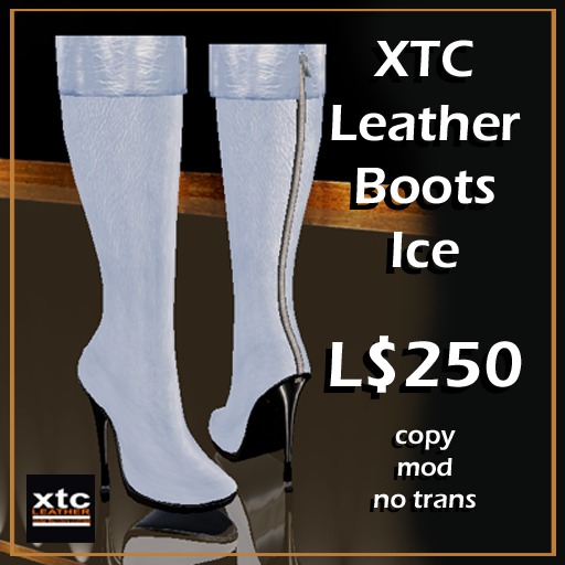 XTC Leather Boots - Ice Leather