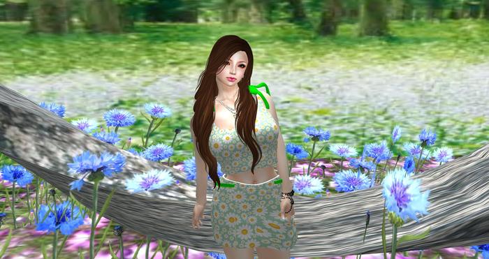 *Sweet CAT* Flower green