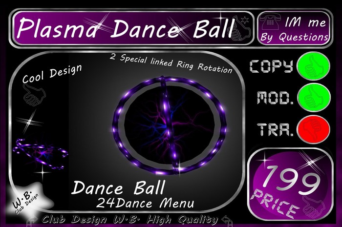 >> Plasma << Dance Ball ( 24 Dances Menu )