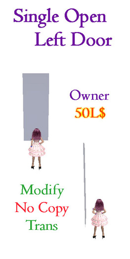 BB Single Open Left Door Owner 1.0