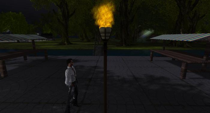 tiki torch