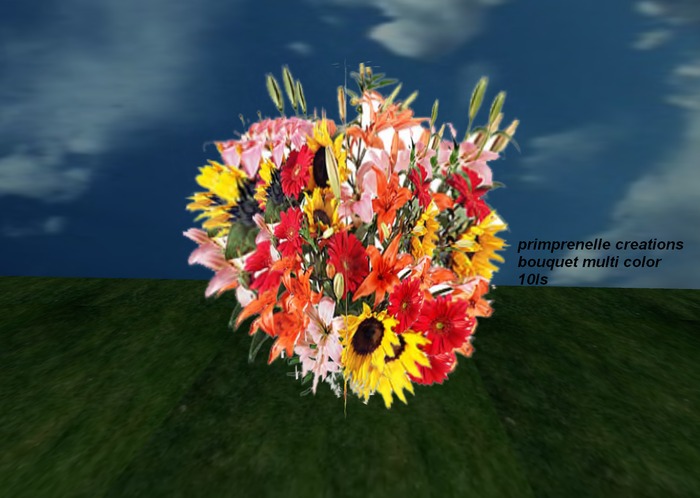 bouquet multi color