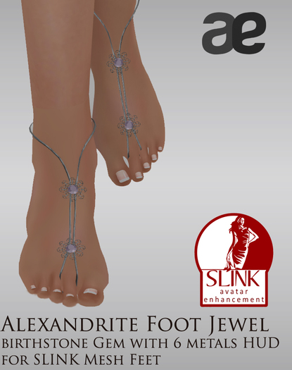 AE Foot Jewel Alexandrite (June)
