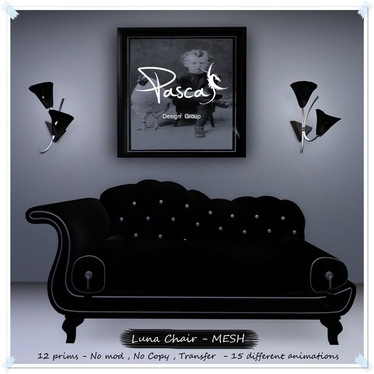 [PD] Luna Chair *Black*