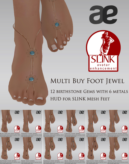 AE Foot Jewel Multi Buy 