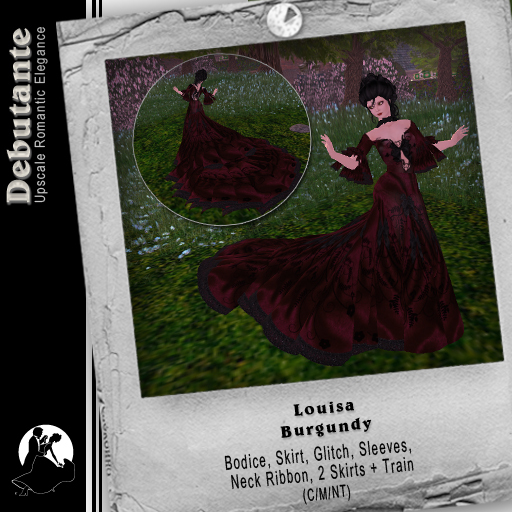 *Deb* Louisa (Boxed) Burgundy