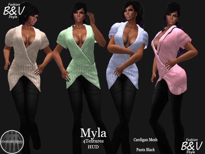B&V-Myla Mesh Cardigan