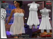 Upload[_]:: - LeopHard BabyDoll (white/t-white)