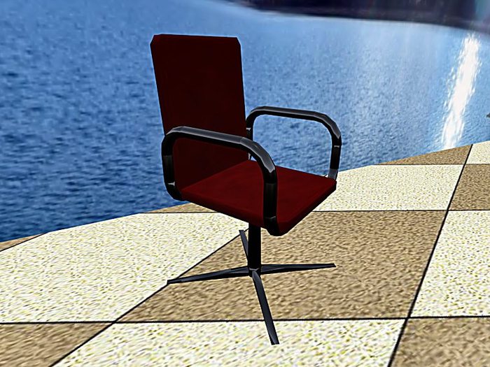 Office chair 02 (2 prims)