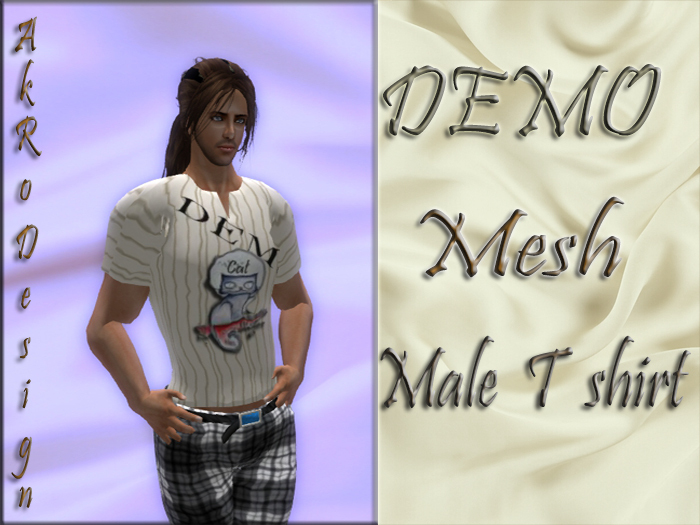 DEMO MESH Male t shirt