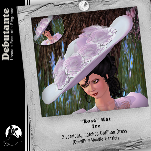 *Deb* "Rose" Hat Ice