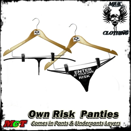 MIUK -Own Risk  Panties