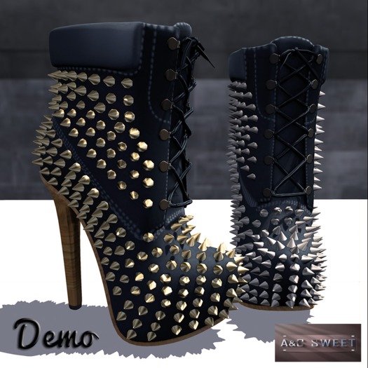 {A&C} Sweet  Tania Heel Boots  (Demo)