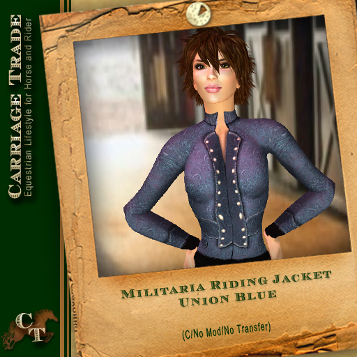 @CT@ Militaria Riding Jacket (Boxed) Blue