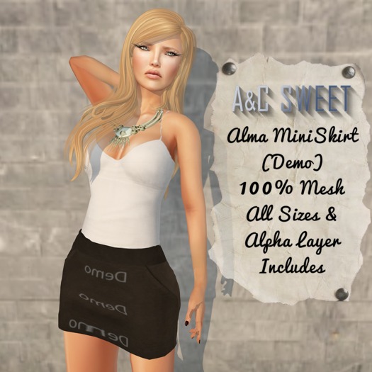 {A&C} Sweet-Alma MiniSkirt (Demo)