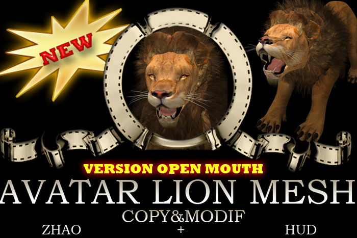 Complete Avatar Lion Version 2 ***Mesh***