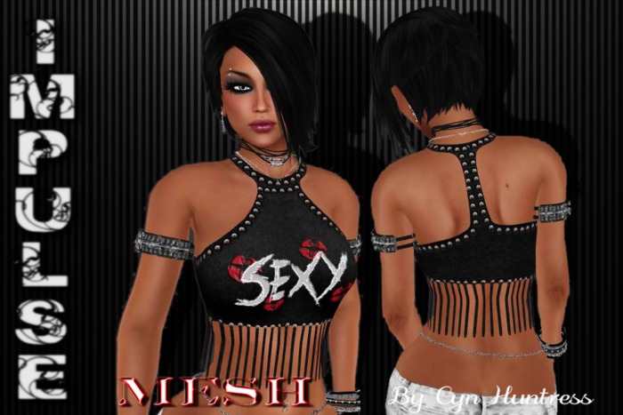 *CYN* FRINGED SEXY (MESH)