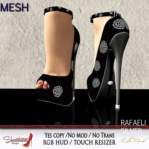 **SD** Silver Rafaeli Platform Pumps RGB BSM