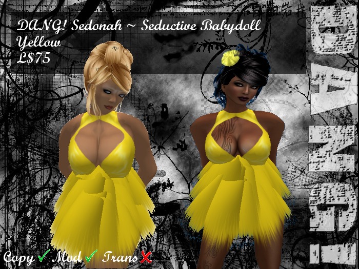 DANG! Sedonah ~ Seductive Babydoll ~ 