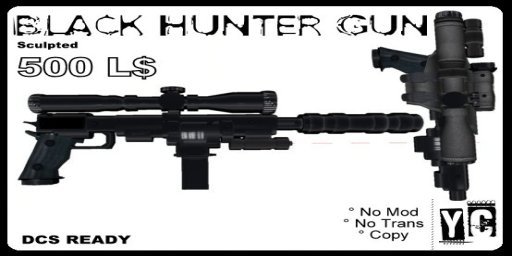 Black Hunter Gun - YAMA TM