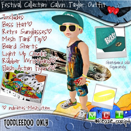 .:[AMAME]:. Kids Festival - Calvin Taylor Outfit (TD KID)