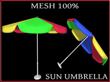 T-3D Creations [SUN UMBRELLA] MESH - Full Perm