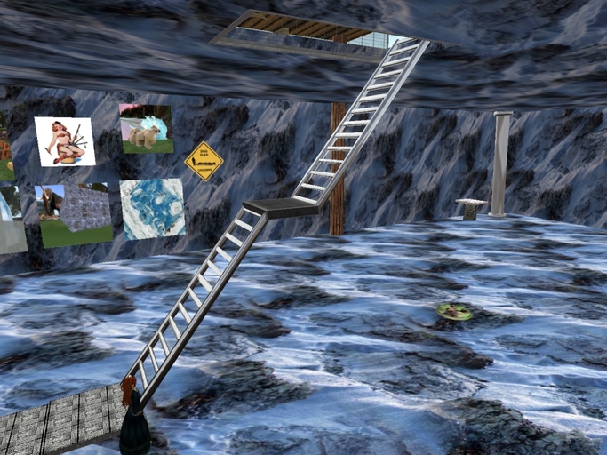 Xtra Long Sculpted Metal Ladder Boxed