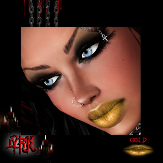 .::-LYRK Designs-::. gold lips Nr 5