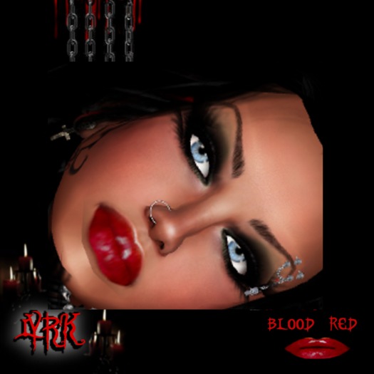 .::-LYRK Designs-::. blood red lips Nr 6