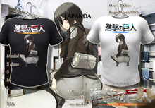 [NEW] Attack on Titan [Mikasa] [BLACK&WHITE] Men Tee MESH