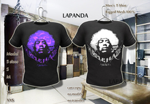 [LaPANDA] PURPLE HAZE Jimi Hendrix Men Tee MESH