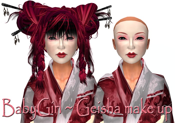 BabyGirl ~ Geisha make up
