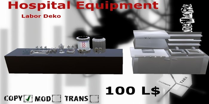 Hospital Equipmet-Labor Deko